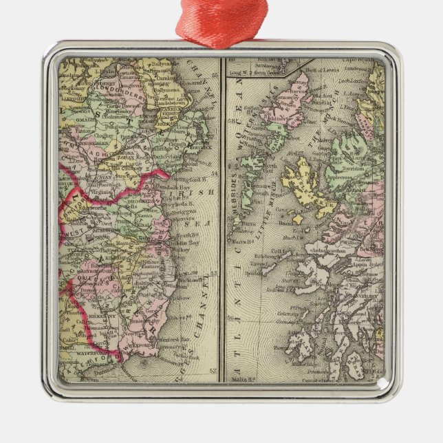 Adorno Metálico Irlanda, Escocia (Frente)