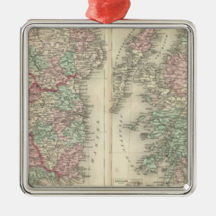 Adorno Metálico Irlanda y Escocia