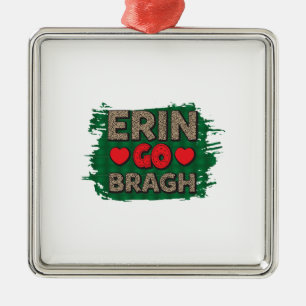 Adorno Metálico Irlandés Erin Go Bragh