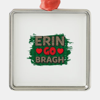 Adorno Metálico Irlandés Erin Go Bragh