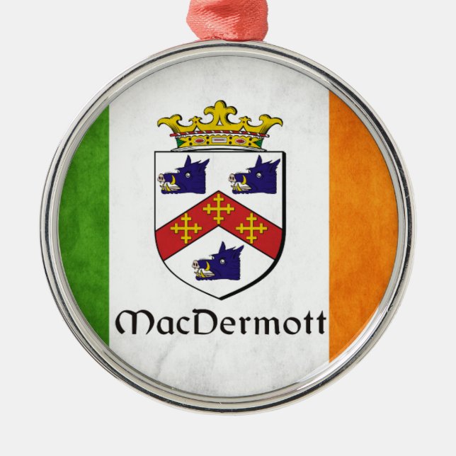 Adorno Metálico irlandés MacDermott (Frente)