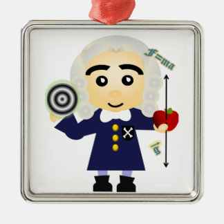 Adorno Metálico Isaac Newton