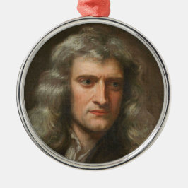 Adorno Metálico Isaac Newton
