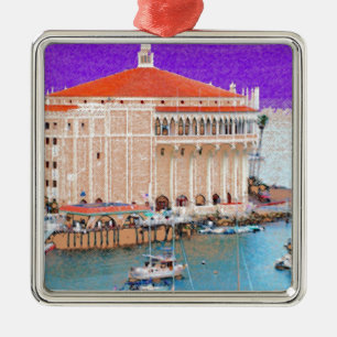 Adorno Metálico Isla de Catalina