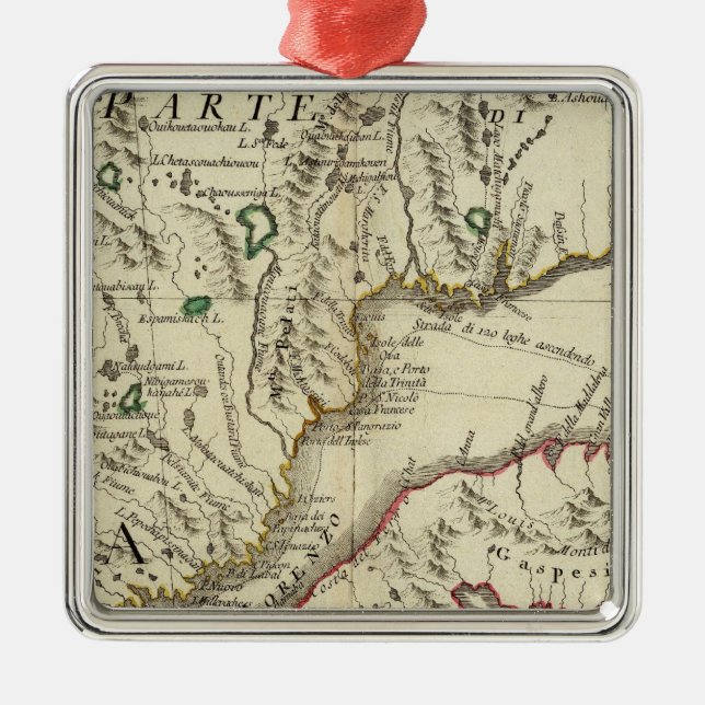 Adorno Metálico Isla del Principe Eduardo, Nuevo Brunswick (Frente)