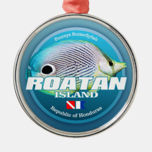 Adorno Metálico Isla Dive Roatan (DD2)