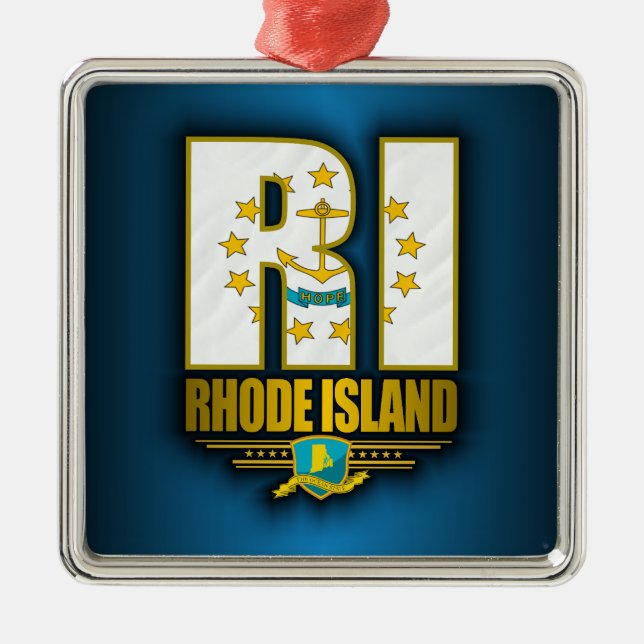 Adorno Metálico Isla Rhode (RI) (Frente)
