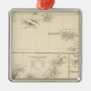 Adorno Metálico Islas atlánticas