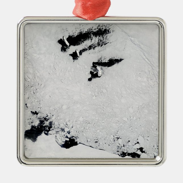 Adorno Metálico Islas Balleny, cerca de la Antártida (Frente)