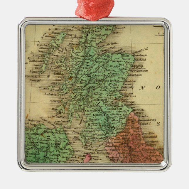 Adorno Metálico Islas británicas 4 (Frente)