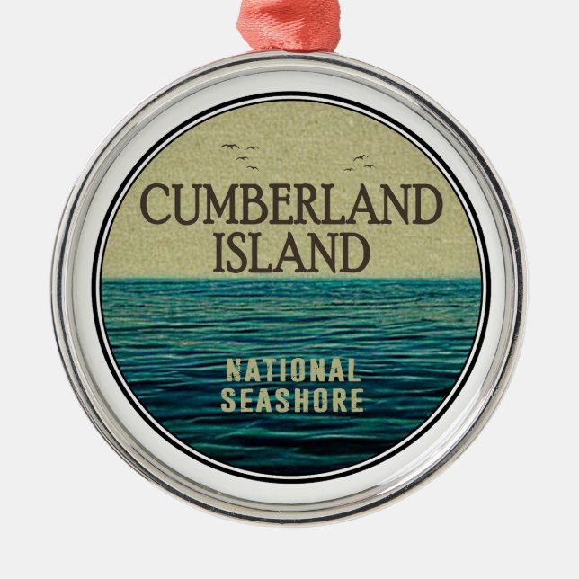 Adorno Metálico Islas Cumberland Aves nacionales del Océano Índico (Frente)
