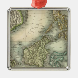 Adorno Metálico Islas del Este de India 3