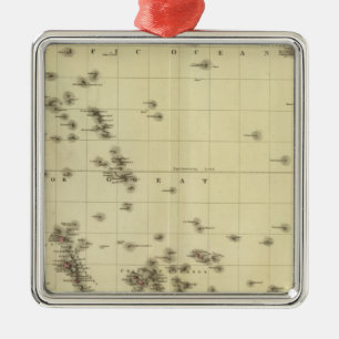 Adorno Metálico Islas del Pacífico