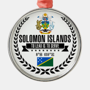 Adorno Metálico Islas Salomón