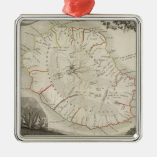 Adorno Metálico Isle De La Reunion