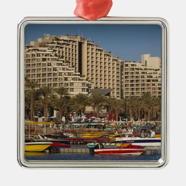 Adorno Metálico Israel, el Negev, Eilat, frente al mar Rojo (Frente)