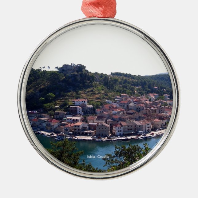 Adorno Metálico Istria, Croacia (Frente)