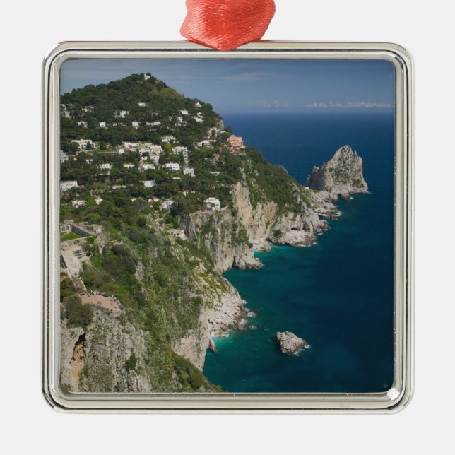Adorno Metálico ITALIA, Campania (bahía de Nápoles), CAPRI: (Frente)
