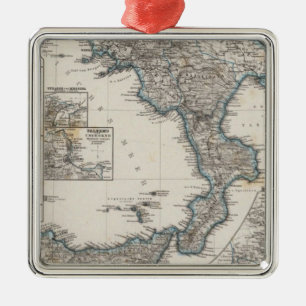 Adorno Metálico Italia del sur