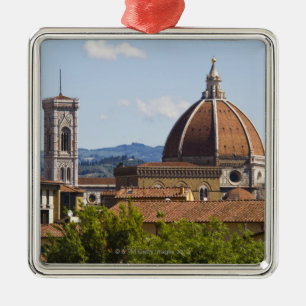 Adorno Metálico Italia, Florencia, vista de la catedral de