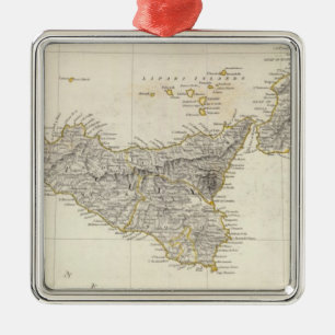 Adorno Metálico Italia III