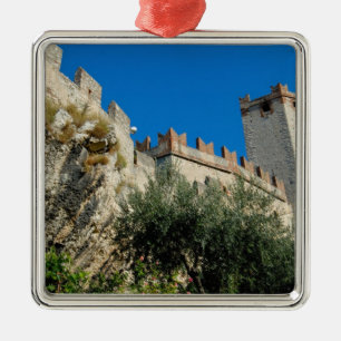 Adorno Metálico Italia, Malcesine, Lago de Garda, Castillo Scalige