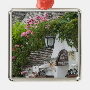 Adorno Metálico Italia, Puglia, Alberobello, Tierra de Trulli,