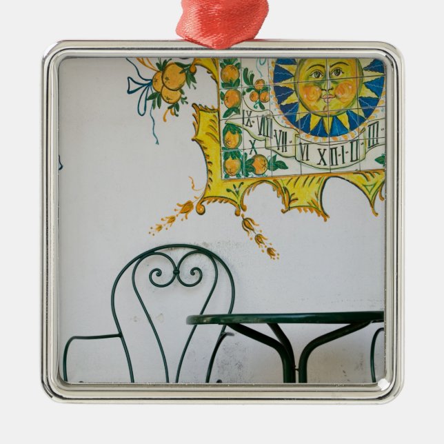 Adorno Metálico ITALIA, Sicilia, TAORMINA: Bam, Bar Café Detalle (Frente)