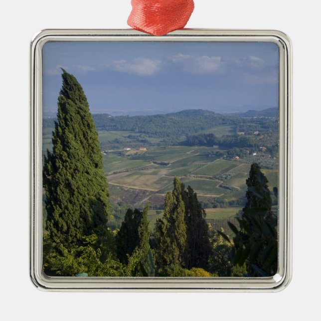 Adorno Metálico Italia, Toscana, Montepulciano. Vista de (Frente)