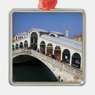 Adorno Metálico Italia, Véneto, Venecia, cruce del Puente de Rialt