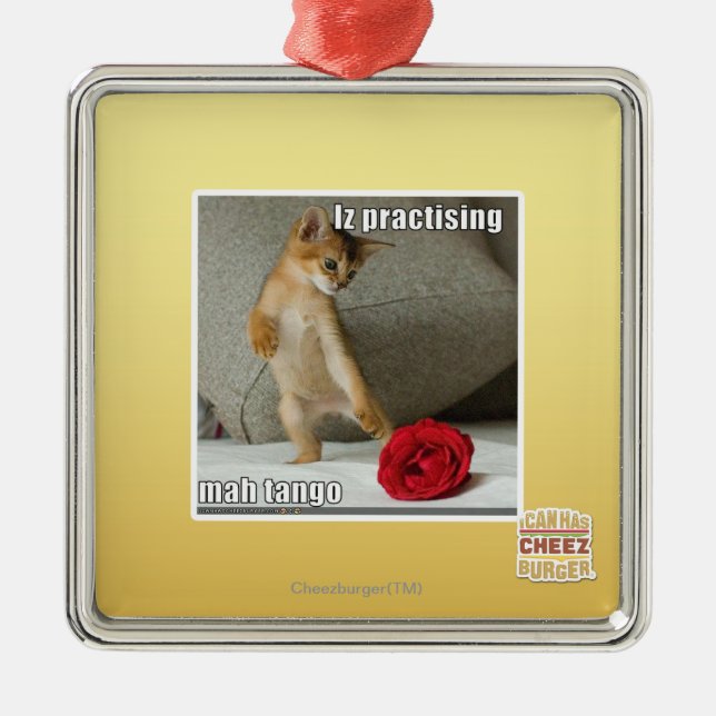 Adorno Metálico Iz practicando mah tango (Frente)