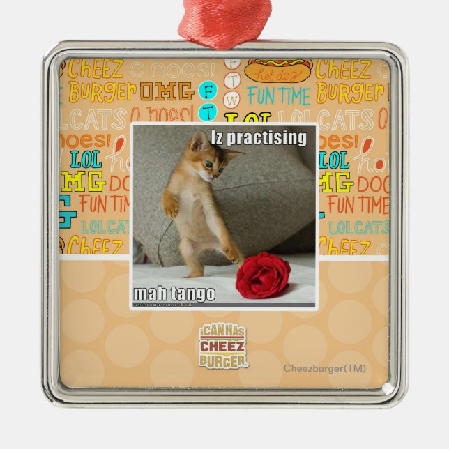 Adorno Metálico Iz que practica tango del mah (Frente)