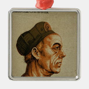Adorno Metálico Jacobo Fugger