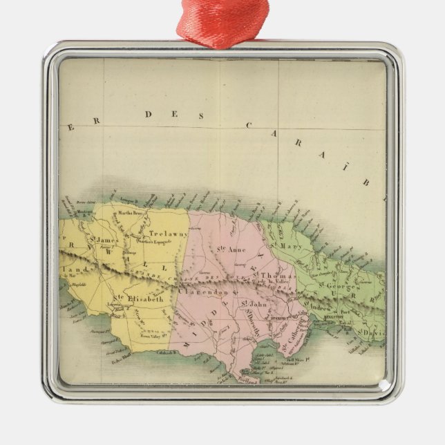 Adorno Metálico Jamaica 2 (Frente)