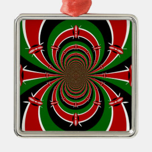 Adorno Metálico ¡Jambo Habari! Kenia Hakuna Matata