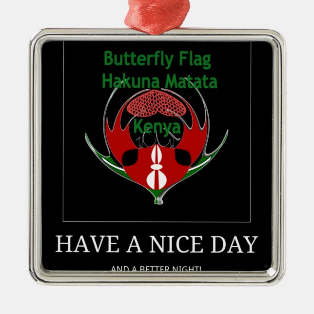 Adorno Metálico Jambo Kenya (Frente)