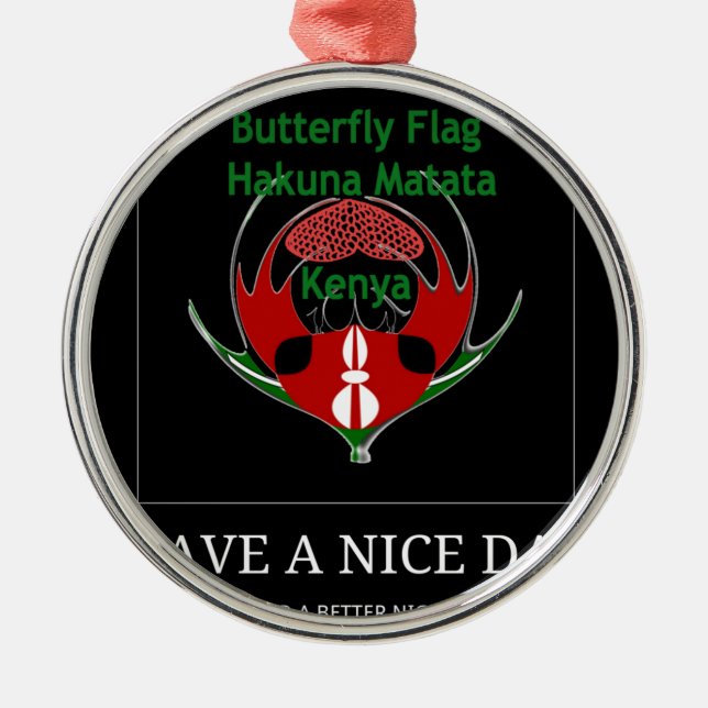 Adorno Metálico Jambo Kenya (Frente)