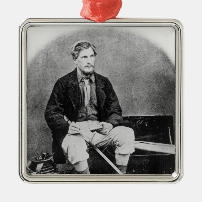 Adorno Metálico James Augustus Grant (Frente)