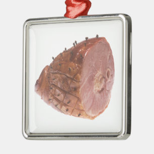Adorno Metálico Jamón esmaltado