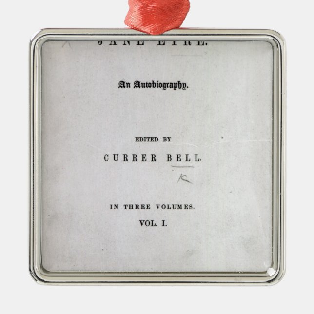 Adorno Metálico Jane Eyre (Frente)