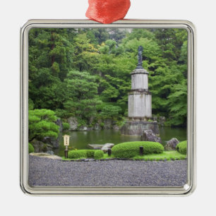 Adorno Metálico Japón, Kyoto, Jardín de Piedra Silenciosa