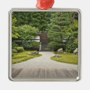 Adorno Metálico Japón, Kyoto, Jardín del Templo Sennyuji