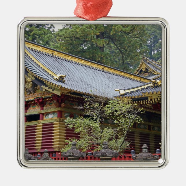 Adorno Metálico Japón, Nikko. Santuario Toshogu y mausoleo en 2 (Frente)