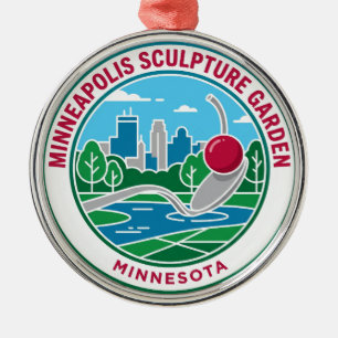 Adorno Metálico Jardín de Esculturas de Minneapolis Minnesota