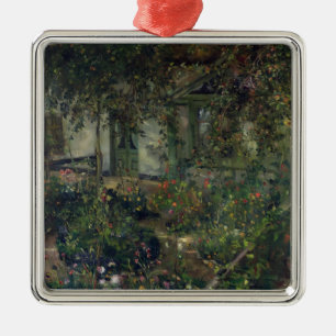 Adorno Metálico Jardín de flores en flor, 1904