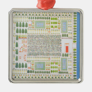 Adorno Metálico Jardín de un alto dignatario egipcio, de