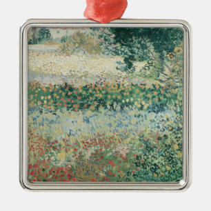 Adorno Metálico Jardín de Vincent van Gogh el   en la floración,
