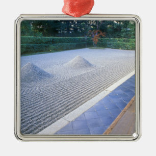 Adorno Metálico Jardín del templo Daisen-in, Daitokuji, Kyoto, Jap