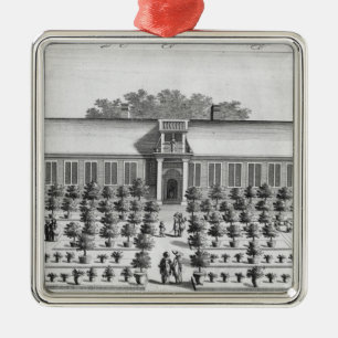Adorno Metálico Jardín holandés, de "De Nederlandze Hesperides"