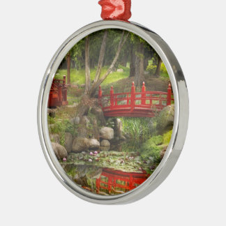 Adorno Metálico Jardín Japonés - Meditación
